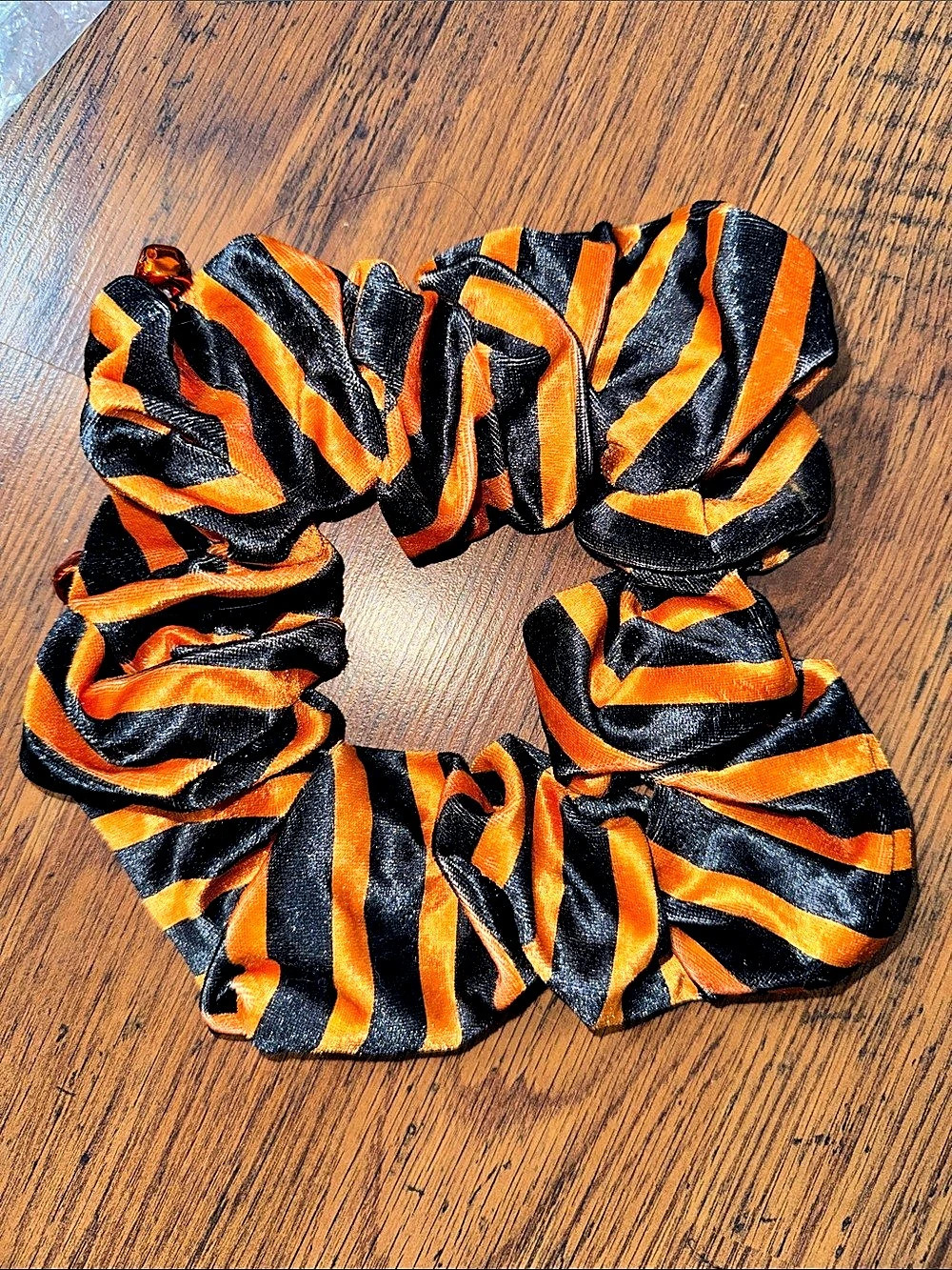 Halloween Orange & Black Striped Neck Snood for Cat or Small Dog 39.T
